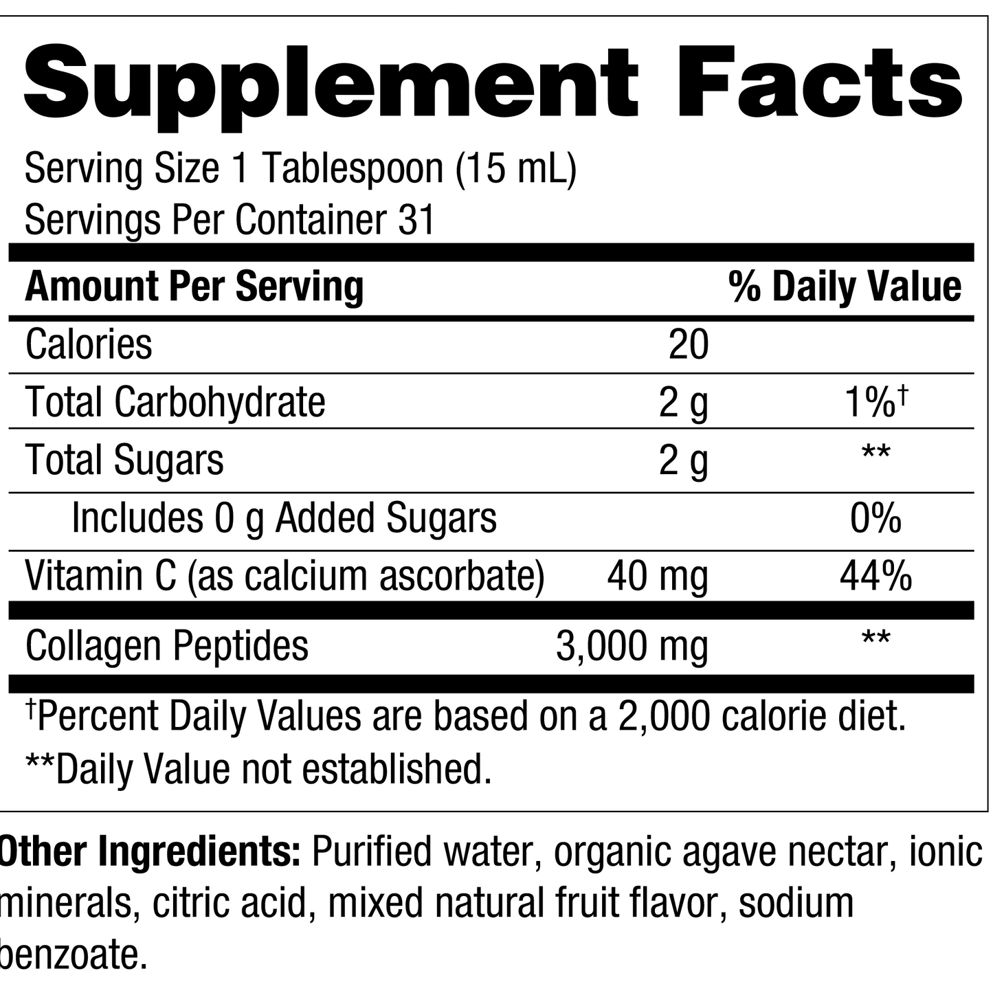 Collagen Peptides 16 fl oz