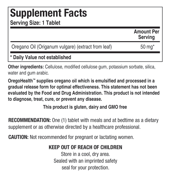 OregoHealth 120 tablets