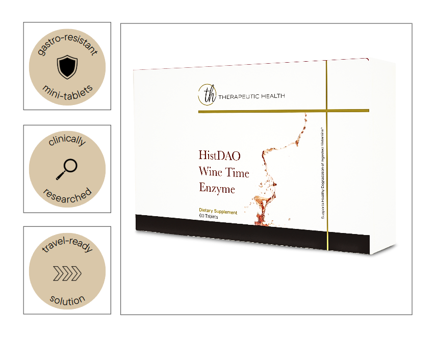 HistDAO Wine Time Enzyme 60 Tablets