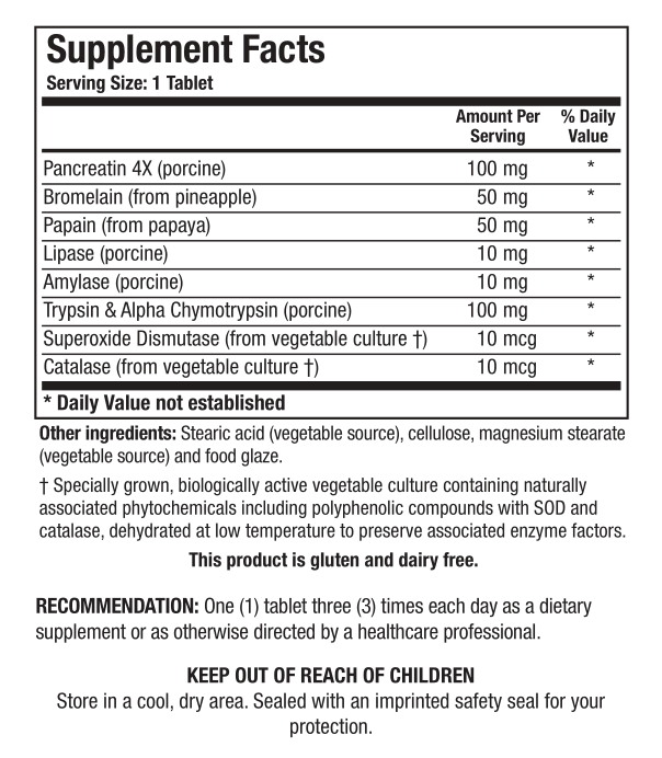 TheraZymeForte 500 tablets