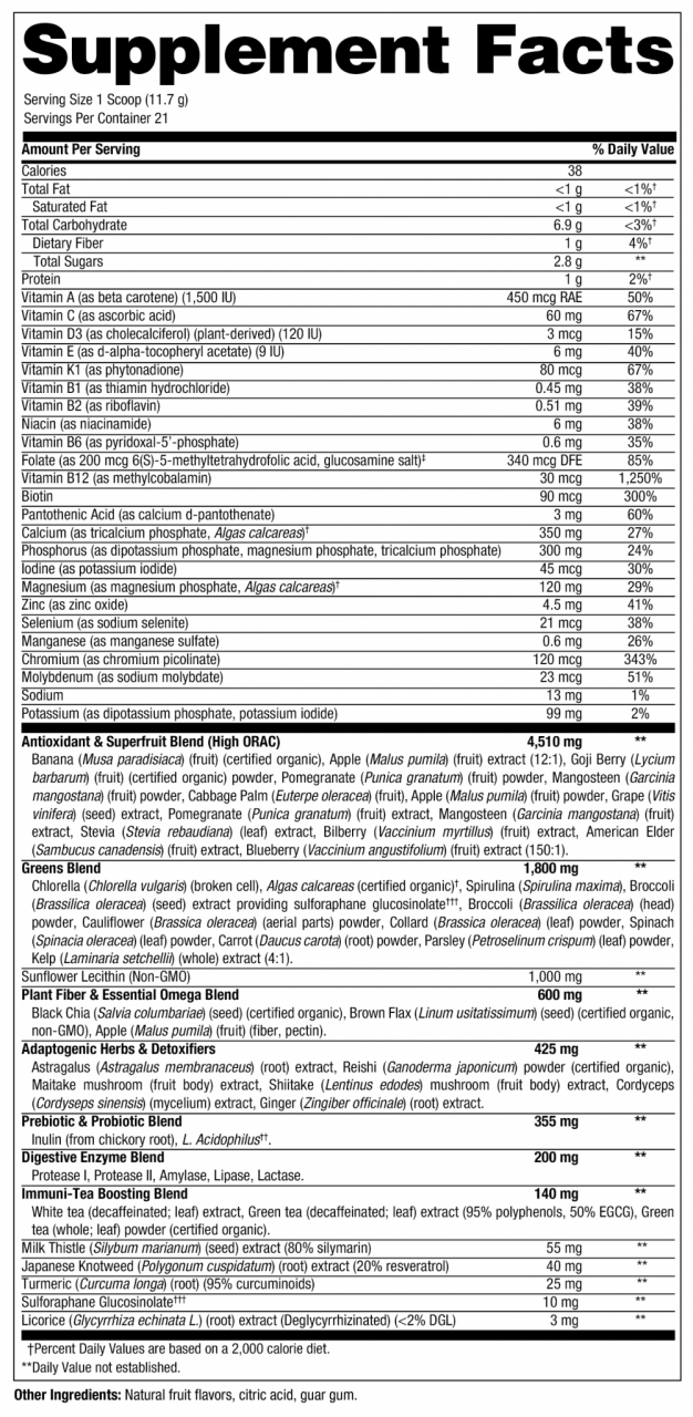 Vital Greens Premium Refreshing Berry 21 Servings